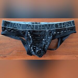 Andrew Christian Black Men's Jockstrap